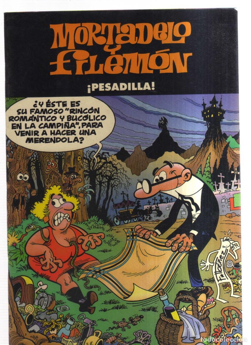 Tebeos: MORTADELO Y FILEMON PESADILLA - Foto 1