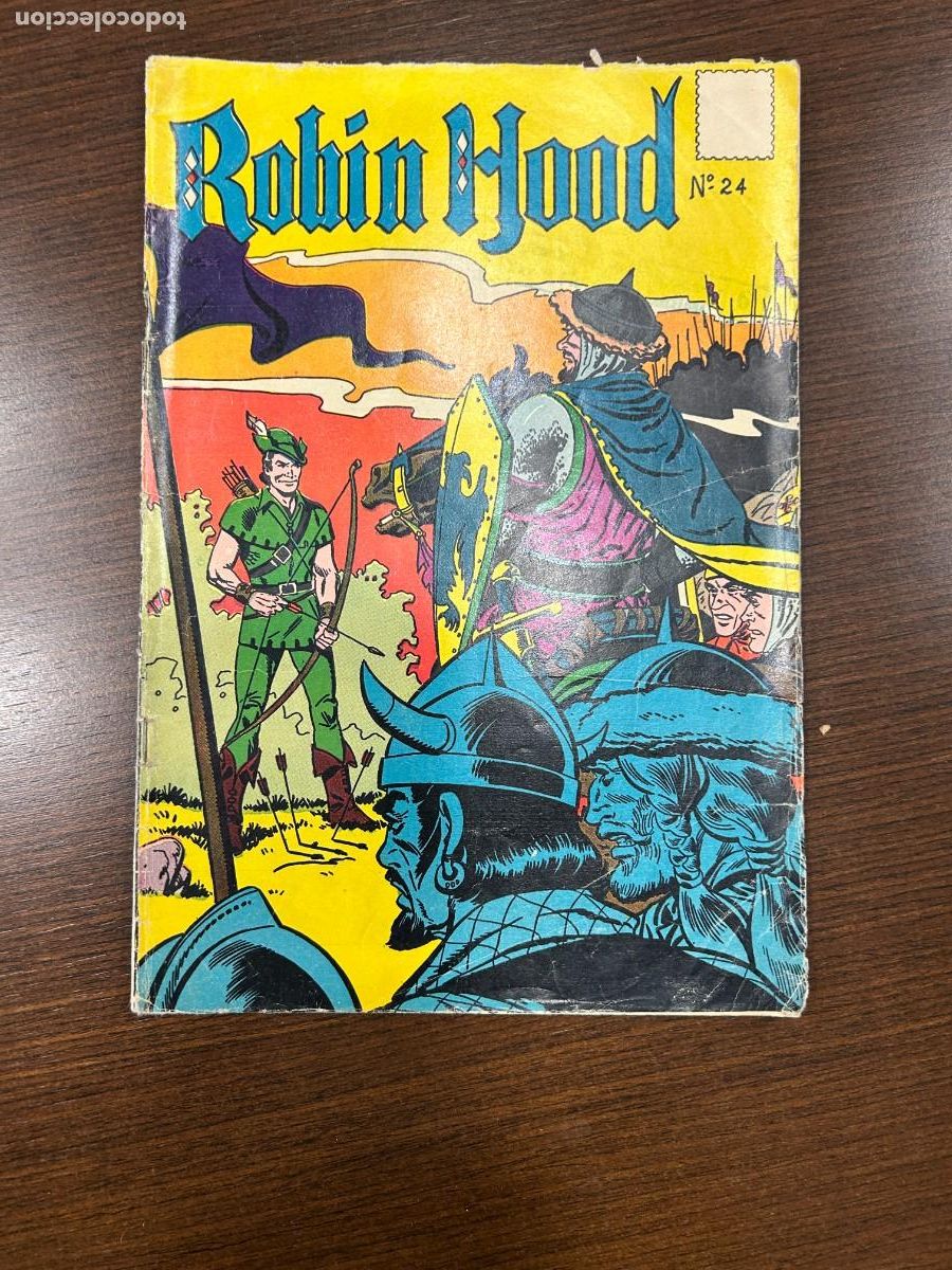 Tebeos: robin hood n&ordm; 24 buen estado 1958 - Foto 1