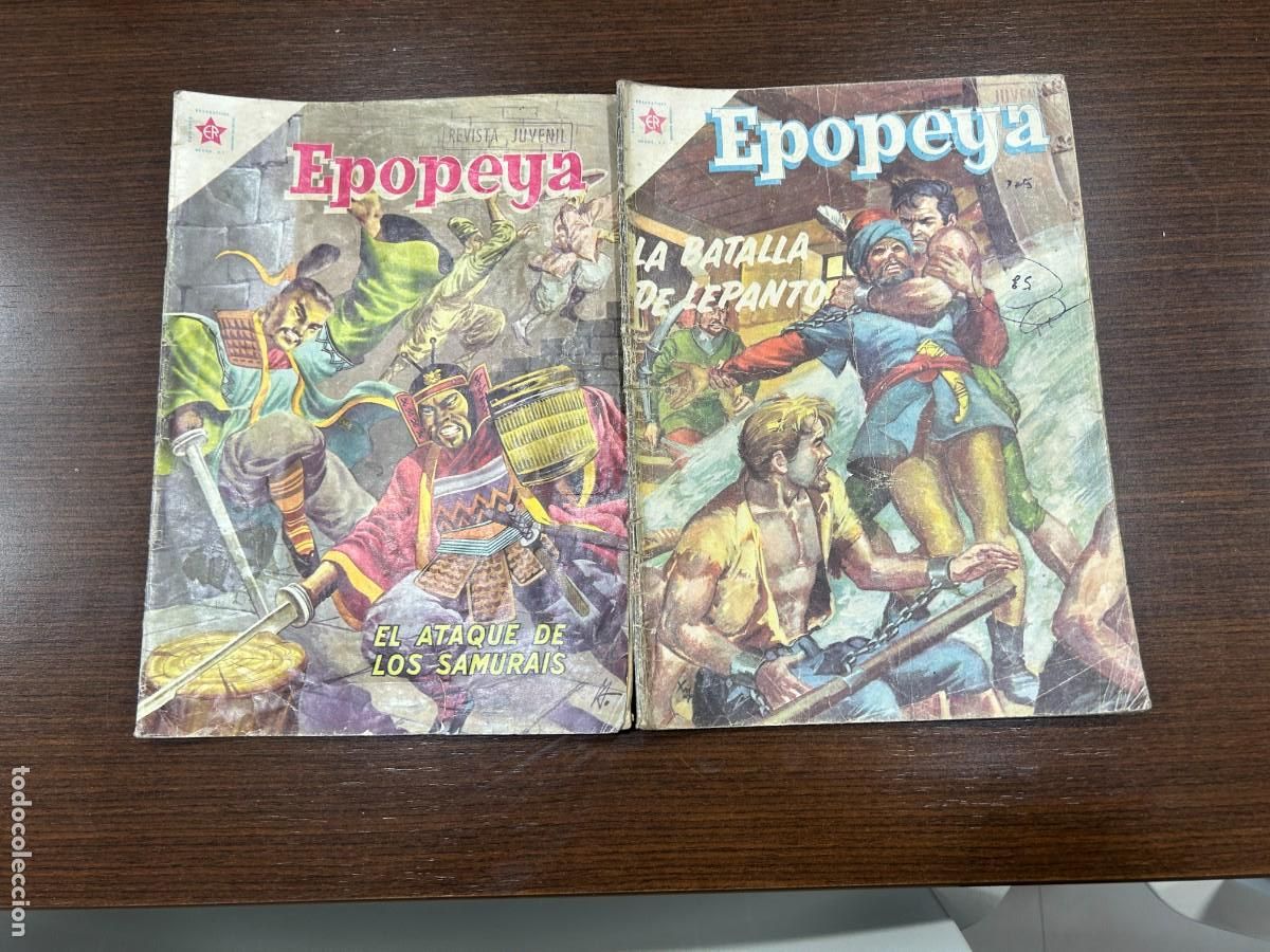 Tebeos: epopeya n&ordm; 2 y 3 correctos - Foto 1