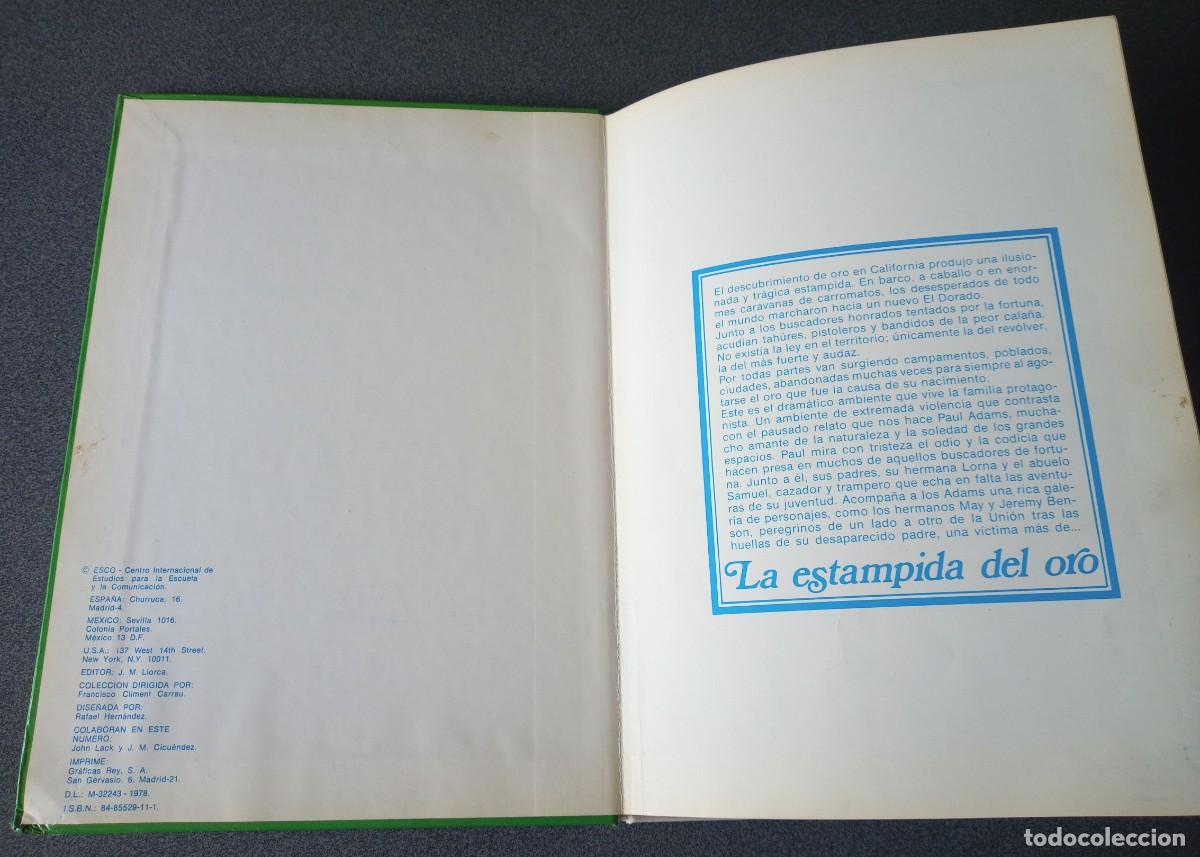 Tebeos: Comic Grandes Aventuras La Estampida Del Oro - Foto 3