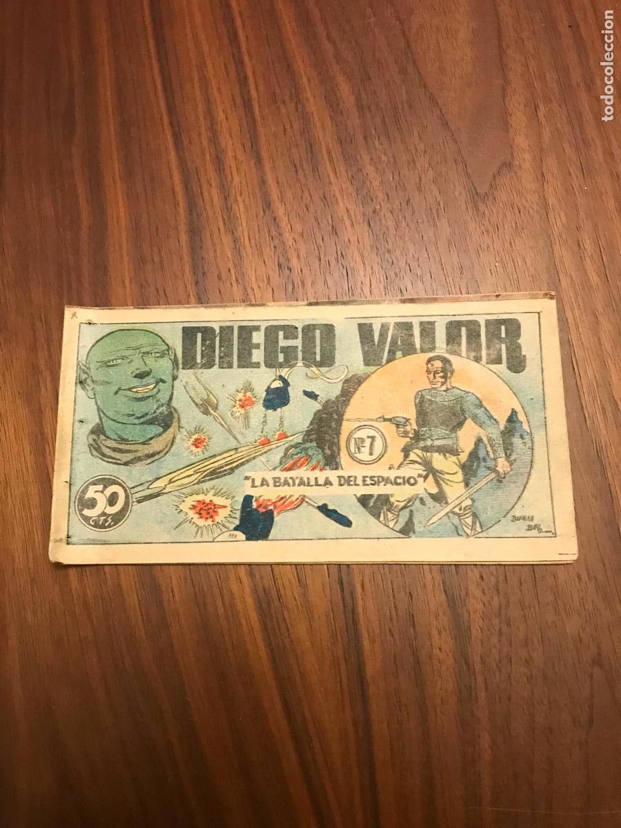 Tebeos: DIEGO VALOR N&ordm; 7 , 50 CTS - Foto 1