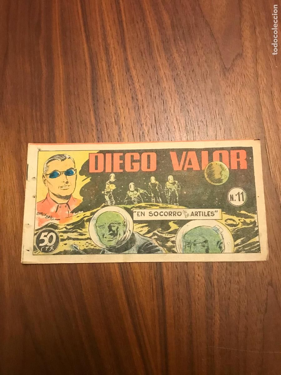 Tebeos: DIEGO VALOR N&ordm; 11 , 50 CTS - Foto 1