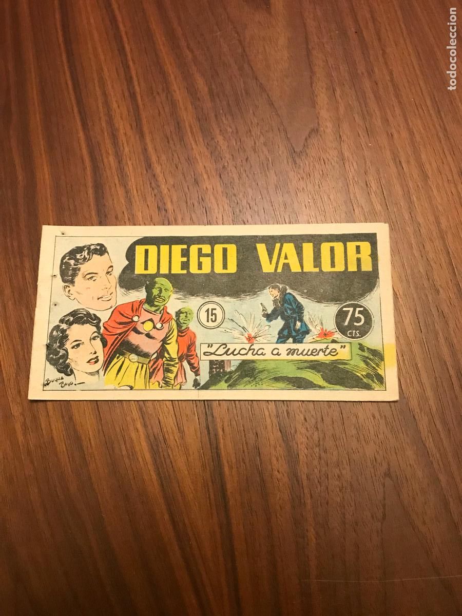 Tebeos: DIEGO VALOR N&ordm; 15 , 75 CTS - Foto 1