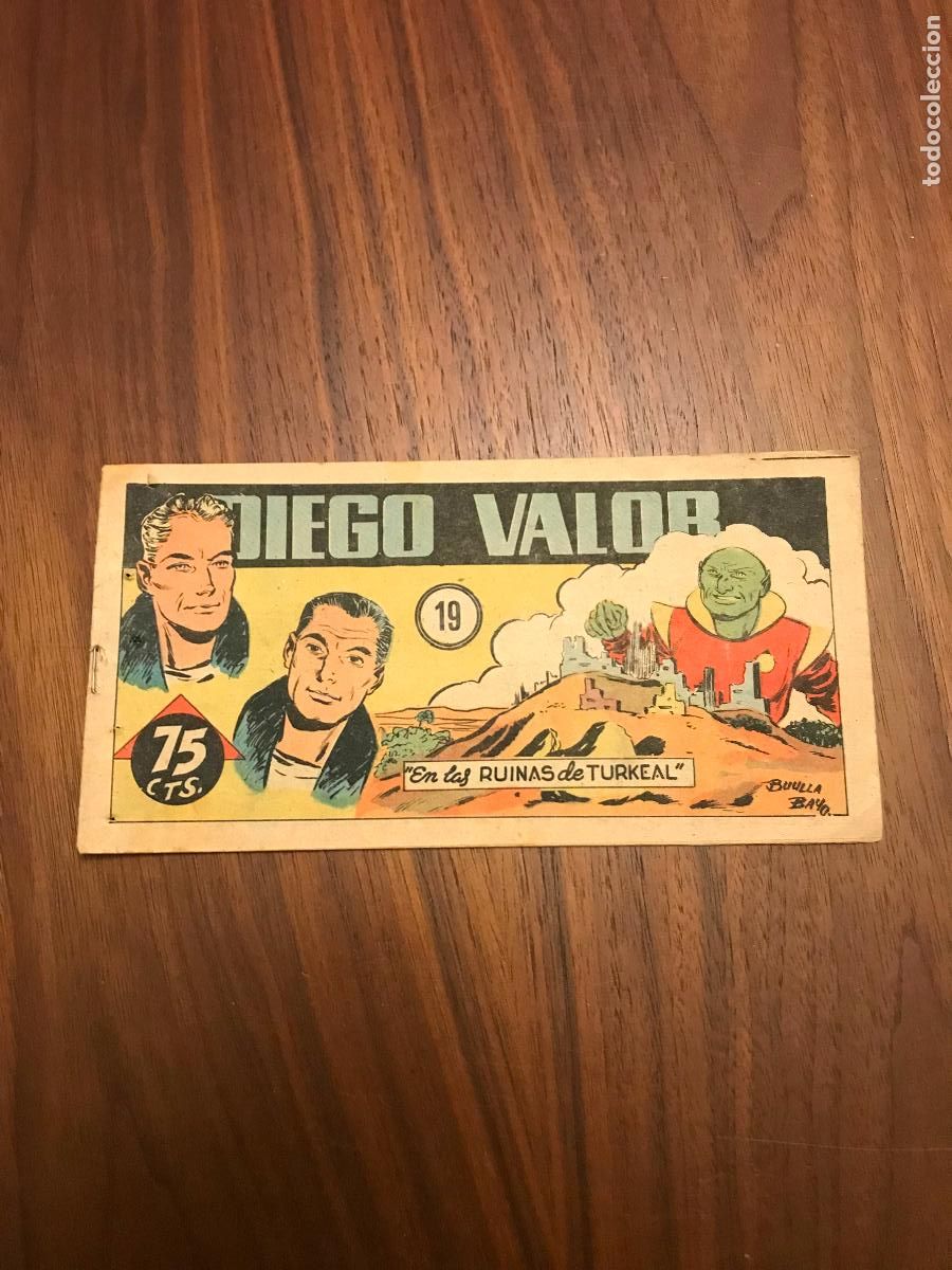 Tebeos: DIEGO VALOR N&ordm; 19 , 75 CTS - Foto 1