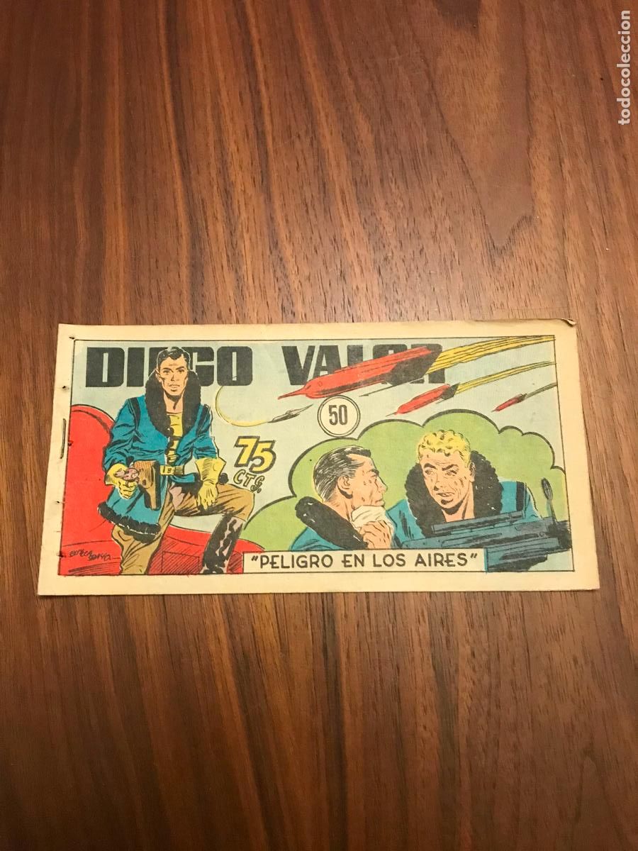Tebeos: DIEGO VALOR N&ordm; 50 , 75 CTS - Foto 1