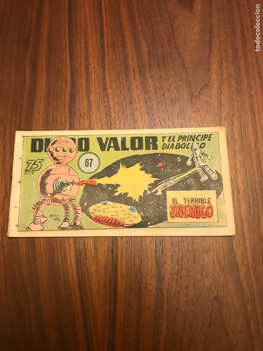 Tebeos: DIEGO VALOR N&ordm; 67 , 75 CTS - Foto 1