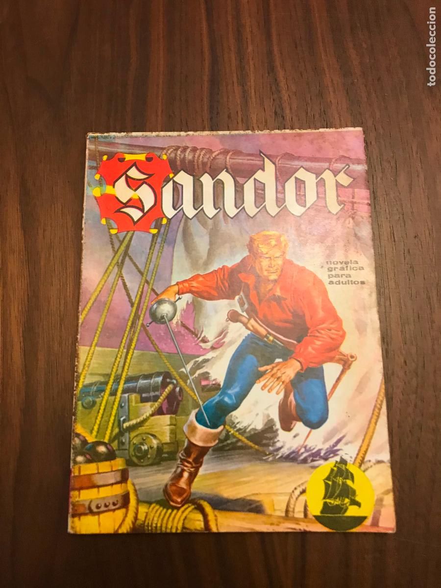 Tebeos: SANDOR N&ordm; 3 , NOVELA GR&Aacute;FICA , BOIXHER - Foto 1