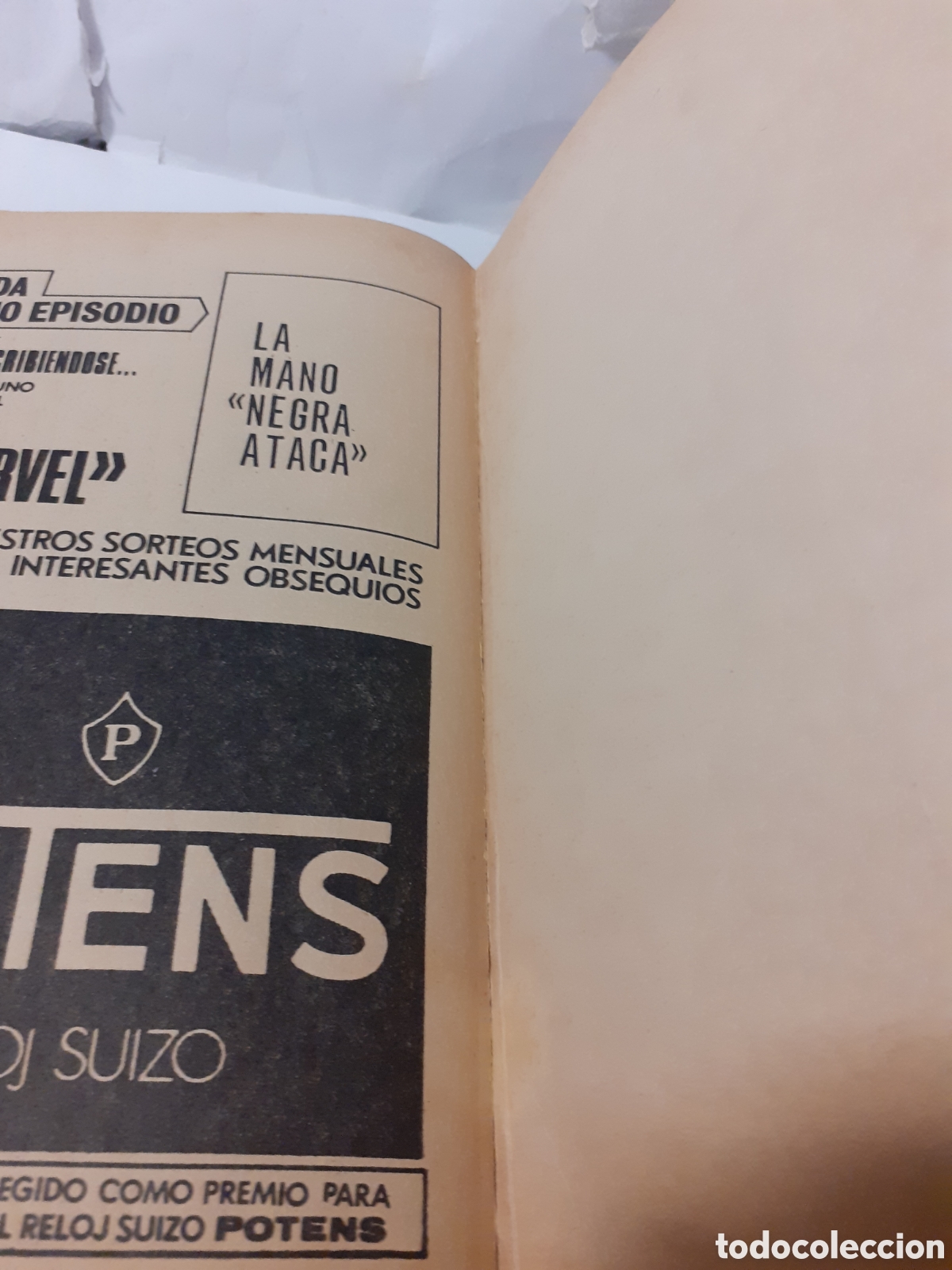 Tebeos: EDICIONES VERTICE TENAX EL INVENCIBLE N 4 EL SE&Ntilde;OR DEL TRUENO - Foto 7
