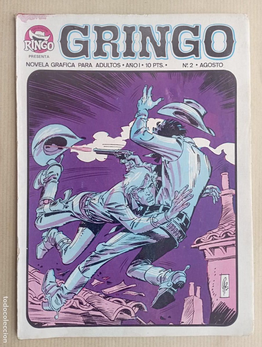 Tebeos: GRINGO N&ordm; 2 CARLOS GIMENEZ - 1970 - Foto 1
