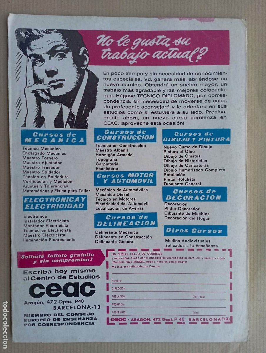 Tebeos: GRINGO N&ordm; 19 - CARLOS GIMENEZ - 1972 - Foto 2