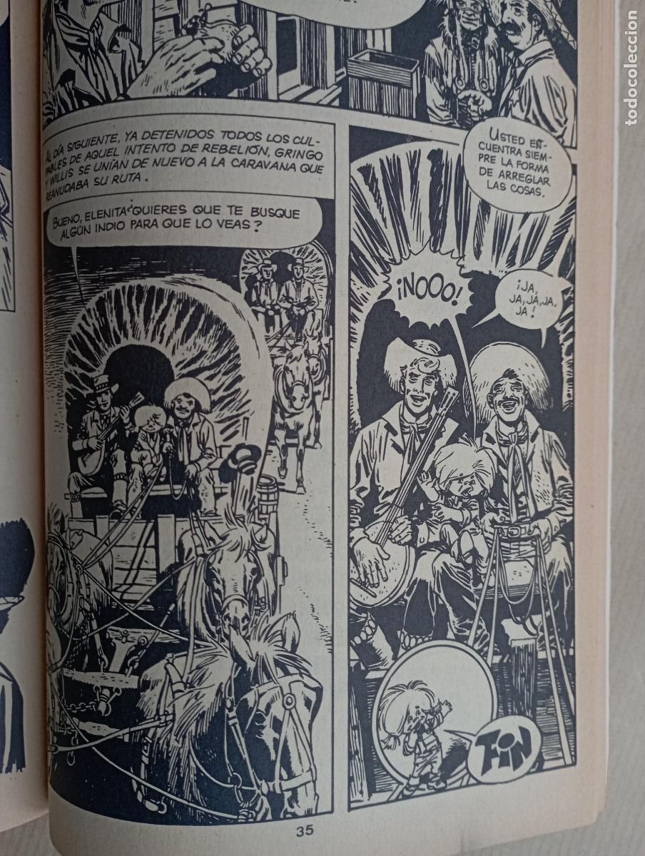 Tebeos: GRINGO N&ordm; 19 - CARLOS GIMENEZ - 1972 - Foto 3