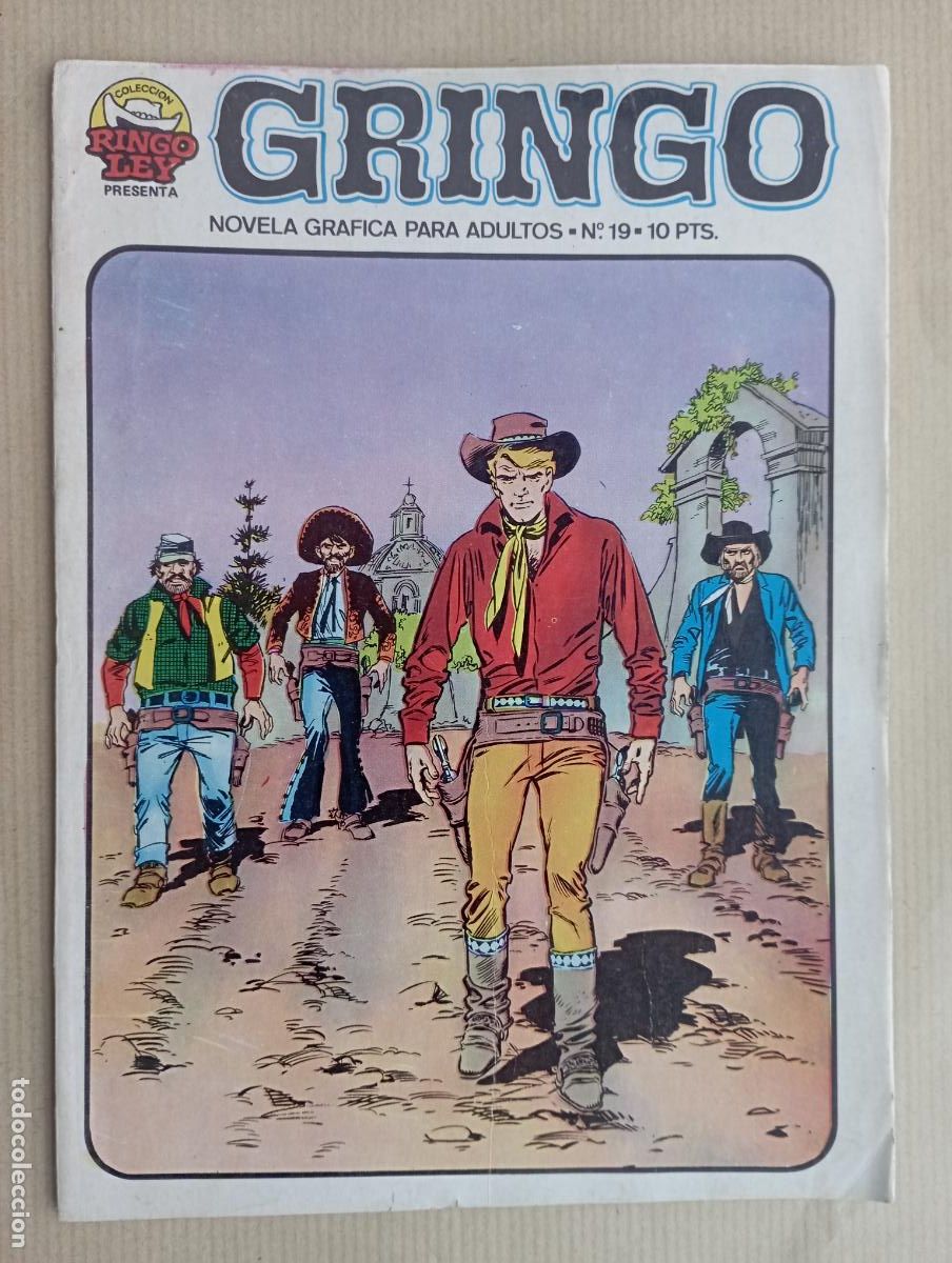 Tebeos: GRINGO N&ordm; 19 - CARLOS GIMENEZ - 1972 - Foto 1