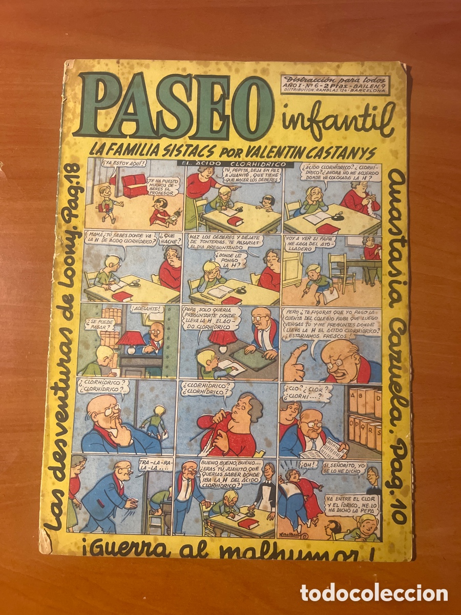 Tebeos: PASEO INFANTIL, N&Uacute;MERO 6, (EDICIONES GENERALES) - Foto 1