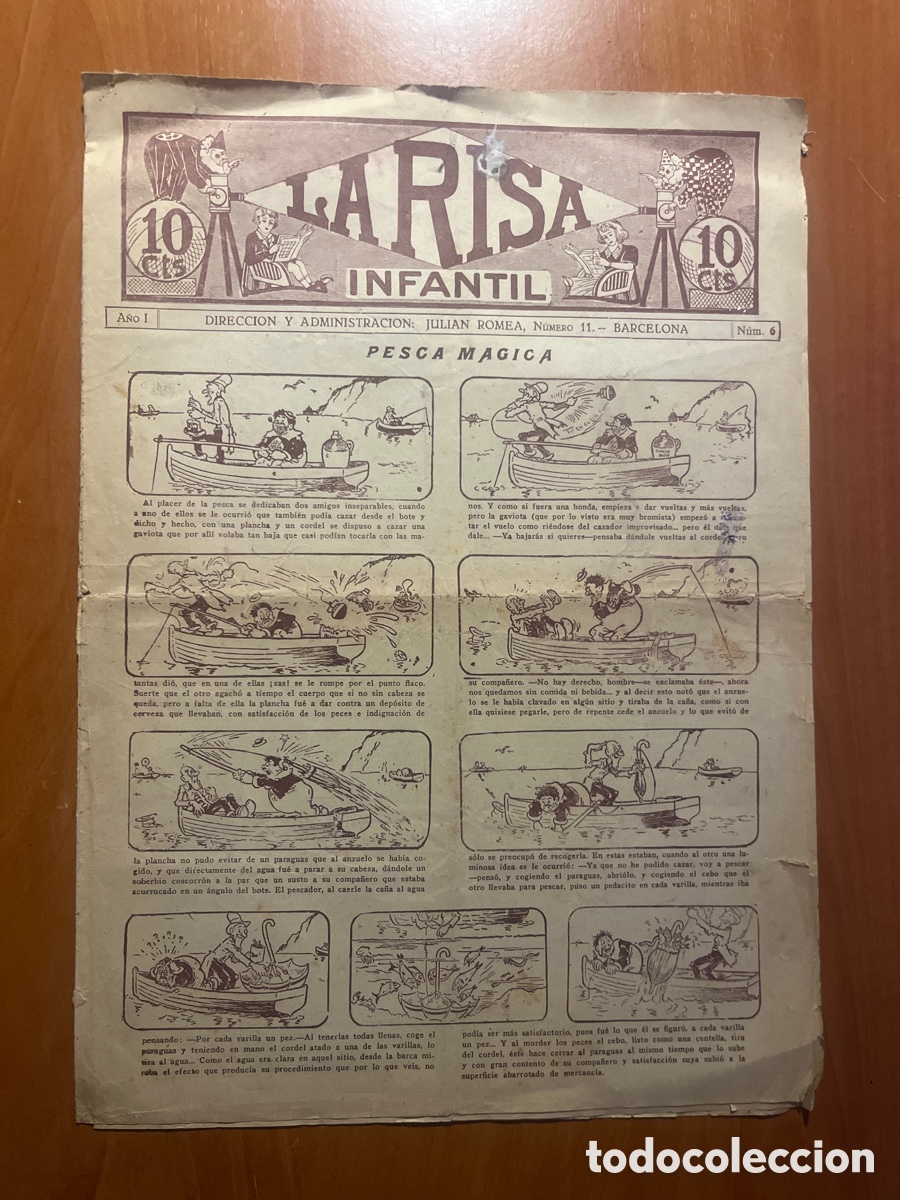 Tebeos: LA RISA INFANTIL, N&Uacute;MERO 6, (EDITORIAL MARCO), RAR&Iacute;SIMO!! - Foto 1
