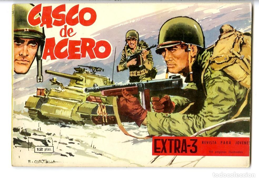 Tebeos: Casco de Acero / Ediciones Manhattan / 1961 / N.3 EXTRA (A5) - Foto 1