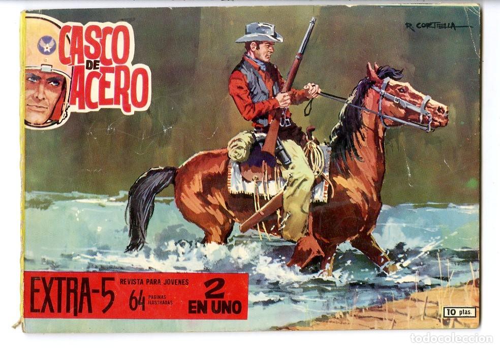 Tebeos: Casco de Acero / Ediciones Manhattan / 1961 / N.5 EXTRA (A5) - Foto 1