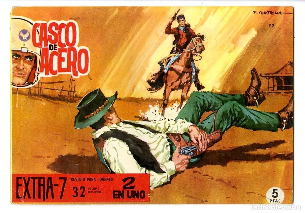 Tebeos: Casco de Acero / Ediciones Manhattan / 1961 / N.7 EXTRA (A5) - Foto 1