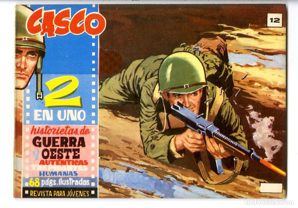 Tebeos: Casco de Acero / Ediciones Manhattan / 1962 / N.12 (A5) - Foto 1