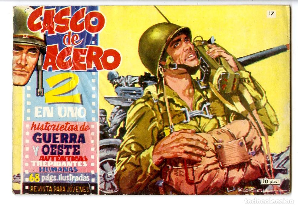 Tebeos: Casco de Acero / Ediciones Manhattan / 1962 / N.17 (A5) - Foto 1