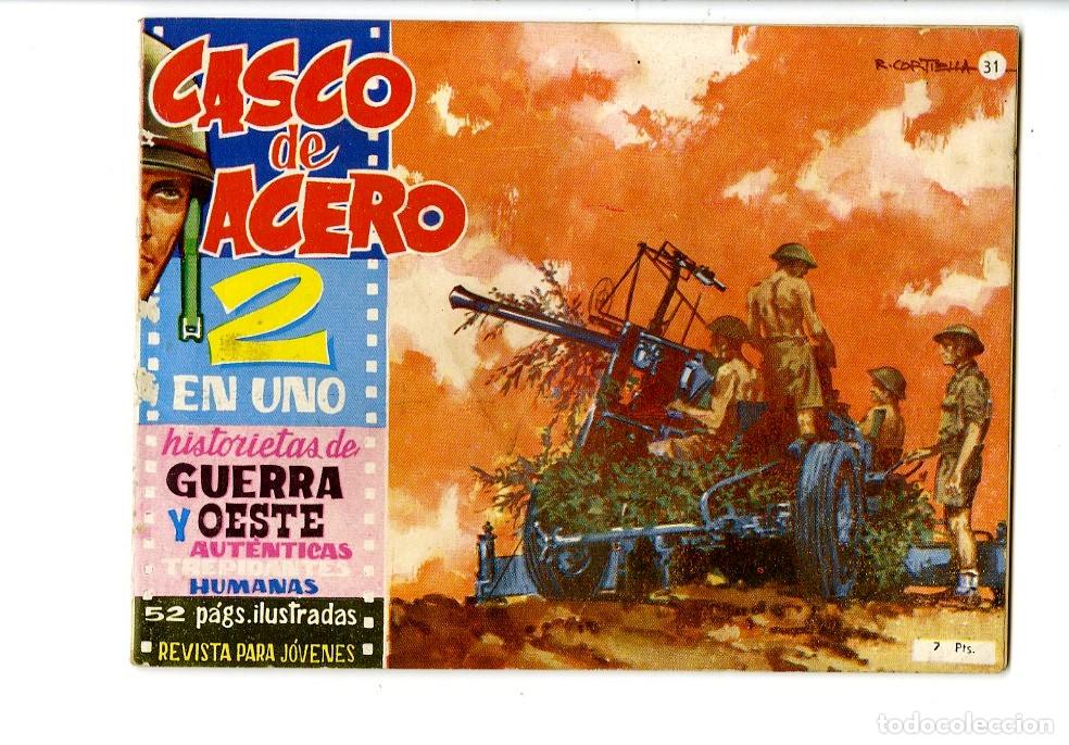 Tebeos: Casco de Acero / Ediciones Manhattan / 1963 / N.31 (A5) - Foto 1