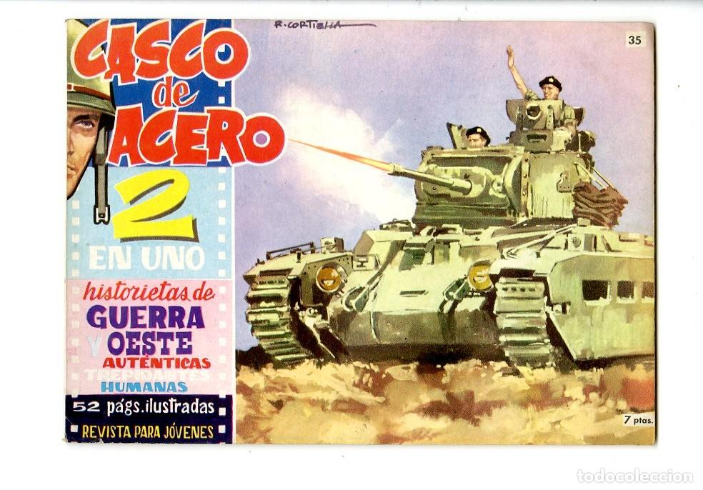 Tebeos: Casco de Acero / Ediciones Manhattan / 1964 / N.35 (A5) - Foto 1