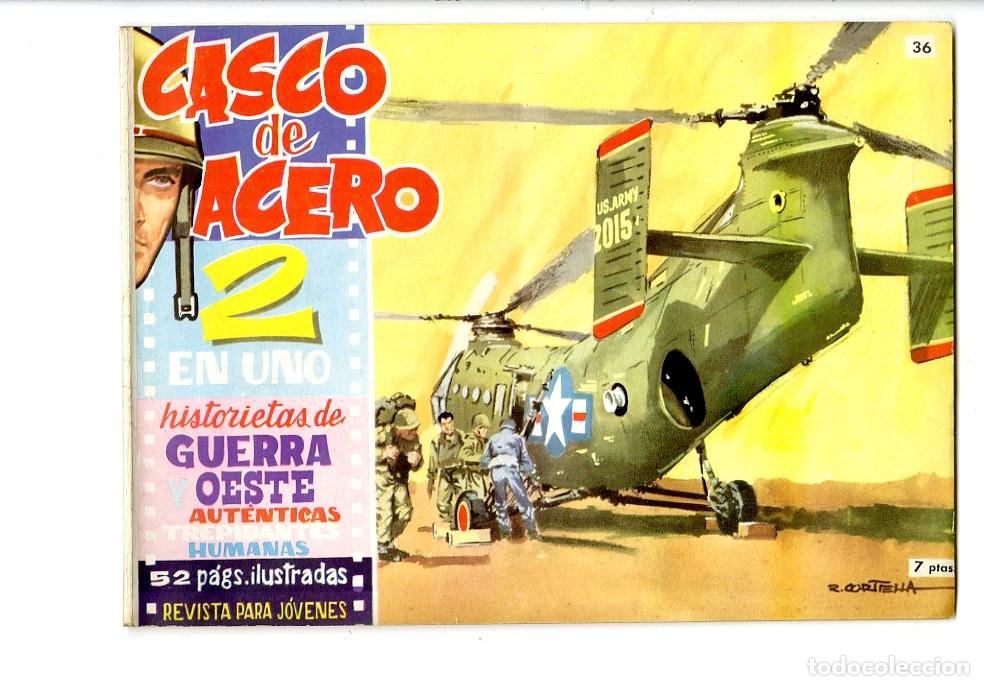 Tebeos: Casco de Acero / Ediciones Manhattan / 1964 / N.36 (A5) - Foto 1