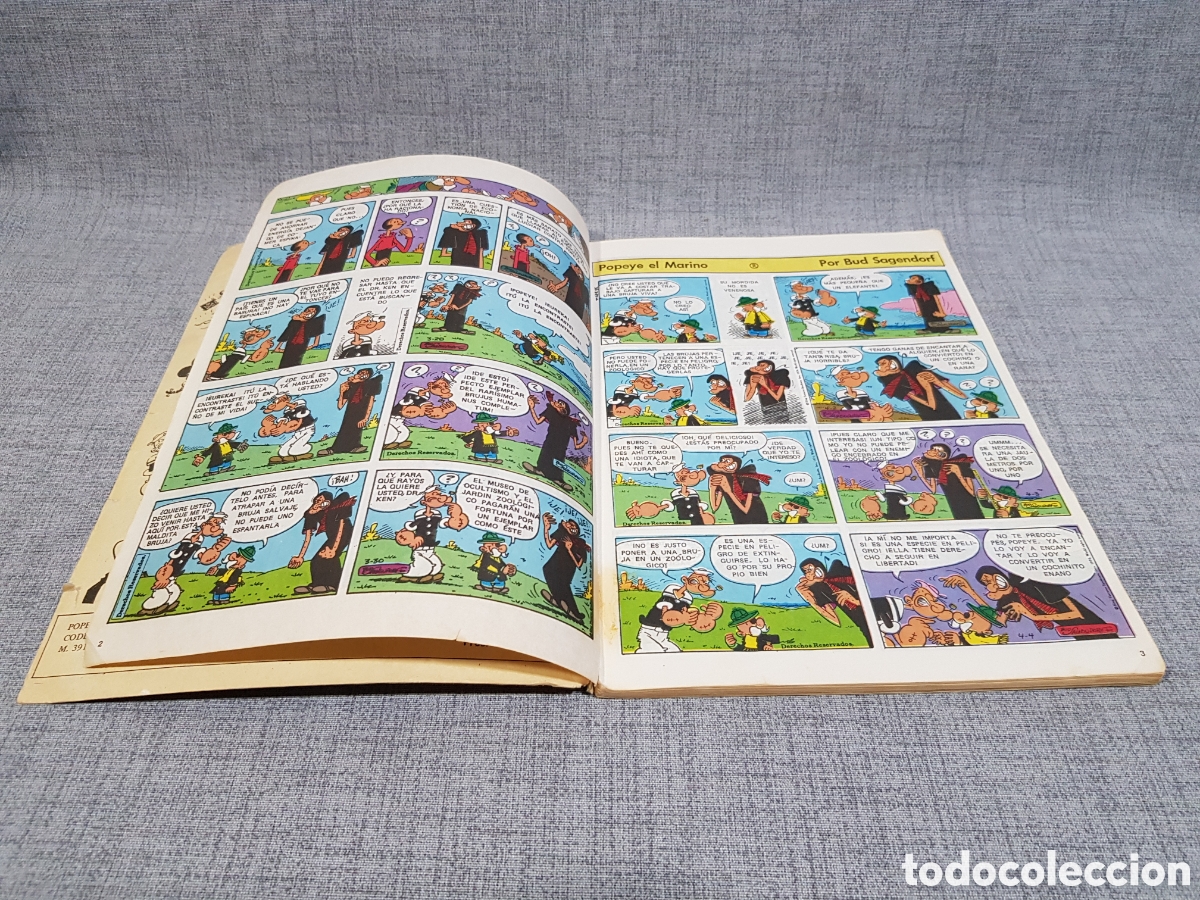 Tebeos: POPEYE N⁰6 EDICIONES MAISAL A&Ntilde;O 1978 - Foto 6