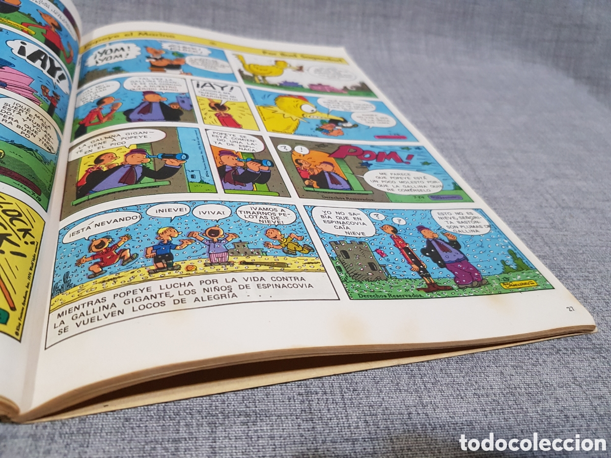 Tebeos: POPEYE N⁰6 EDICIONES MAISAL A&Ntilde;O 1978 - Foto 8