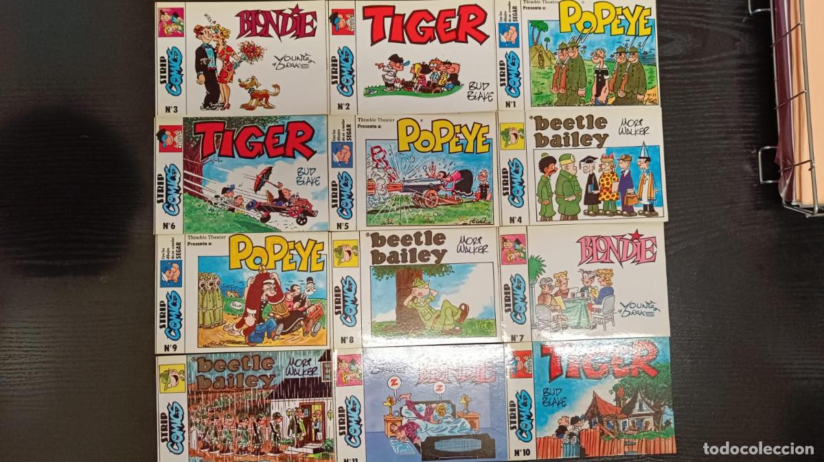 Tebeos: STRIP COMICS ED. ESEUVE COMPLETA POPEYE, TIGER, BLONDIE, BEETLE BAILEY - Foto 1