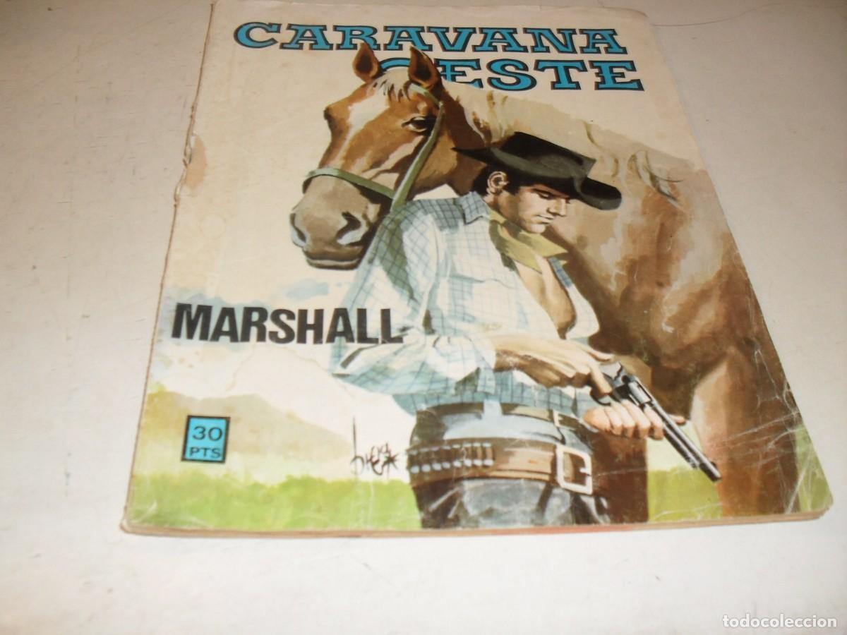 Tebeos: CARAVANA OESTE N&ordm; 266,ULTIMOS N&ordm;,MARSHALL,(DE 276).EDITA VILMAR,1971