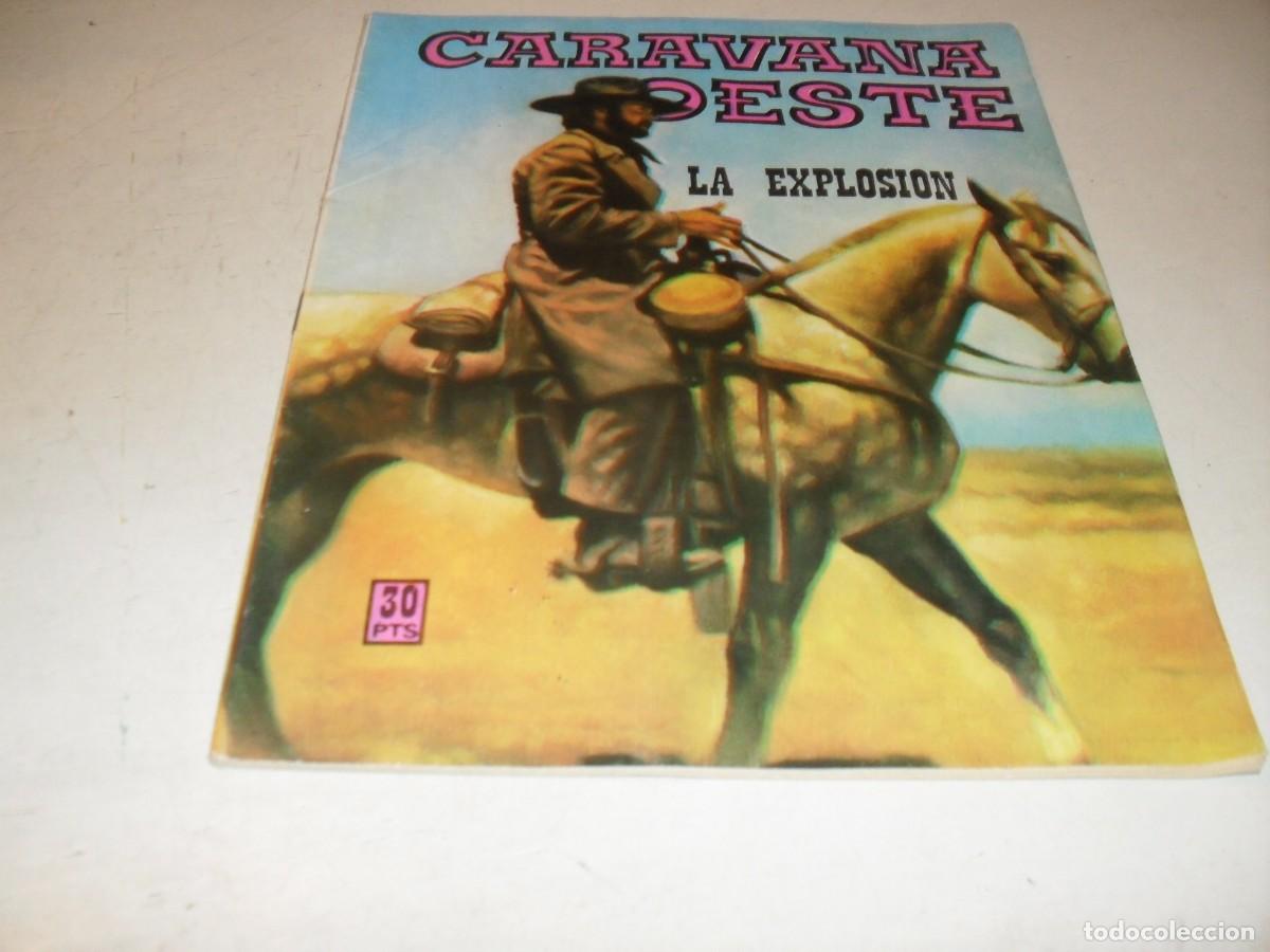 Tebeos: CARAVANA OESTE N&ordm; 260,ULTIMOS N&ordm;,LA EXPLOSION,(DE 276).EDITA VILMAR,1971