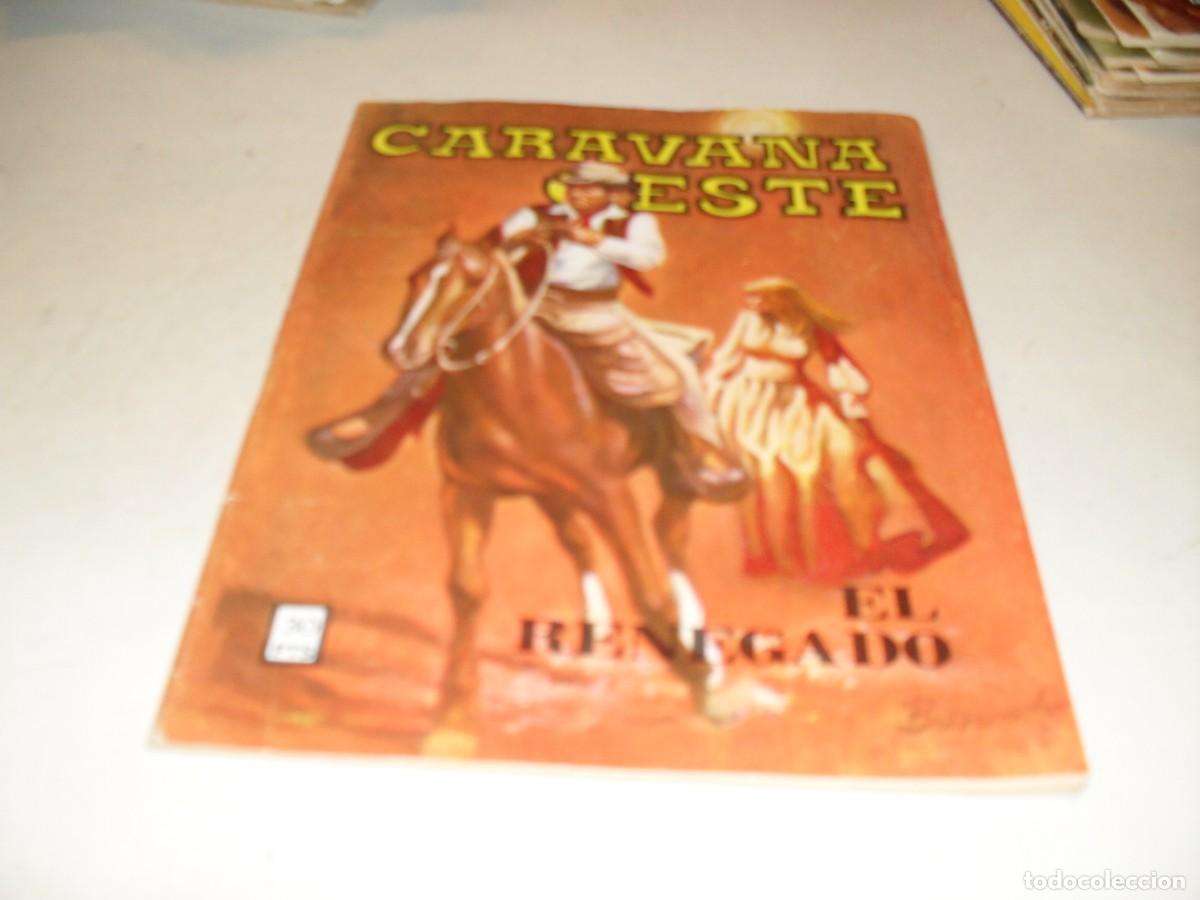 Tebeos: CARAVANA OESTE N&ordm;255 EL RENEGADO,(DE 276).EDITA VILMAR,1971