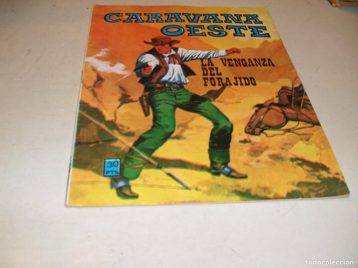 Tebeos: CARAVANA OESTE N&ordm;254 LAS VENGANZA DEL FORAJIDO,(DE 276).EDITA VILMAR,1971
