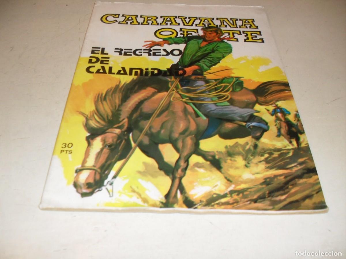 Tebeos: CARAVANA OESTE N&ordm;251 EL REGRESO DE CALAMIDAD,(DE 276).EDITA VILMAR,1971