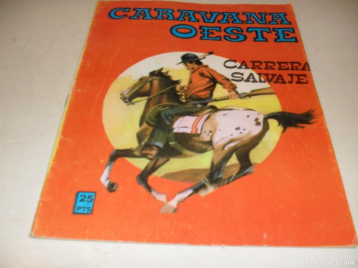 Tebeos: CARAVANA OESTE N&ordm;247 CARRERA SALVAJE,(DE 276).EDITA VILMAR,1971