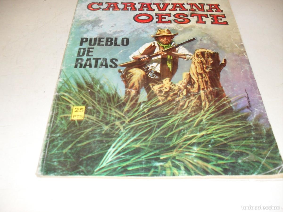 Tebeos: CARAVANA OESTE N&ordm; 238 PUEBLO DE RATAS,(DE 276).EDITA VILMAR,1971