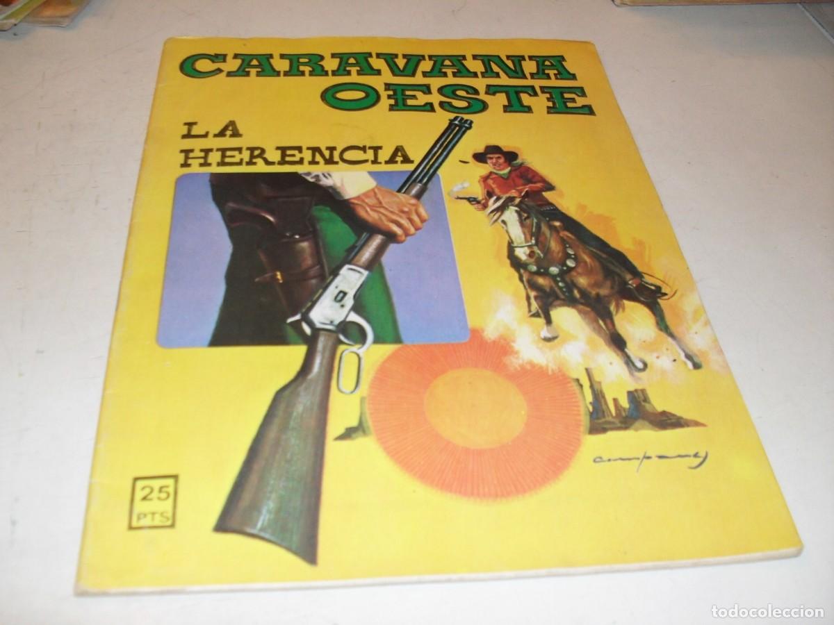 Tebeos: CARAVANA OESTE N&ordm; 199 LA HERENCIA,(DE 276).EDITA VILMAR,1971