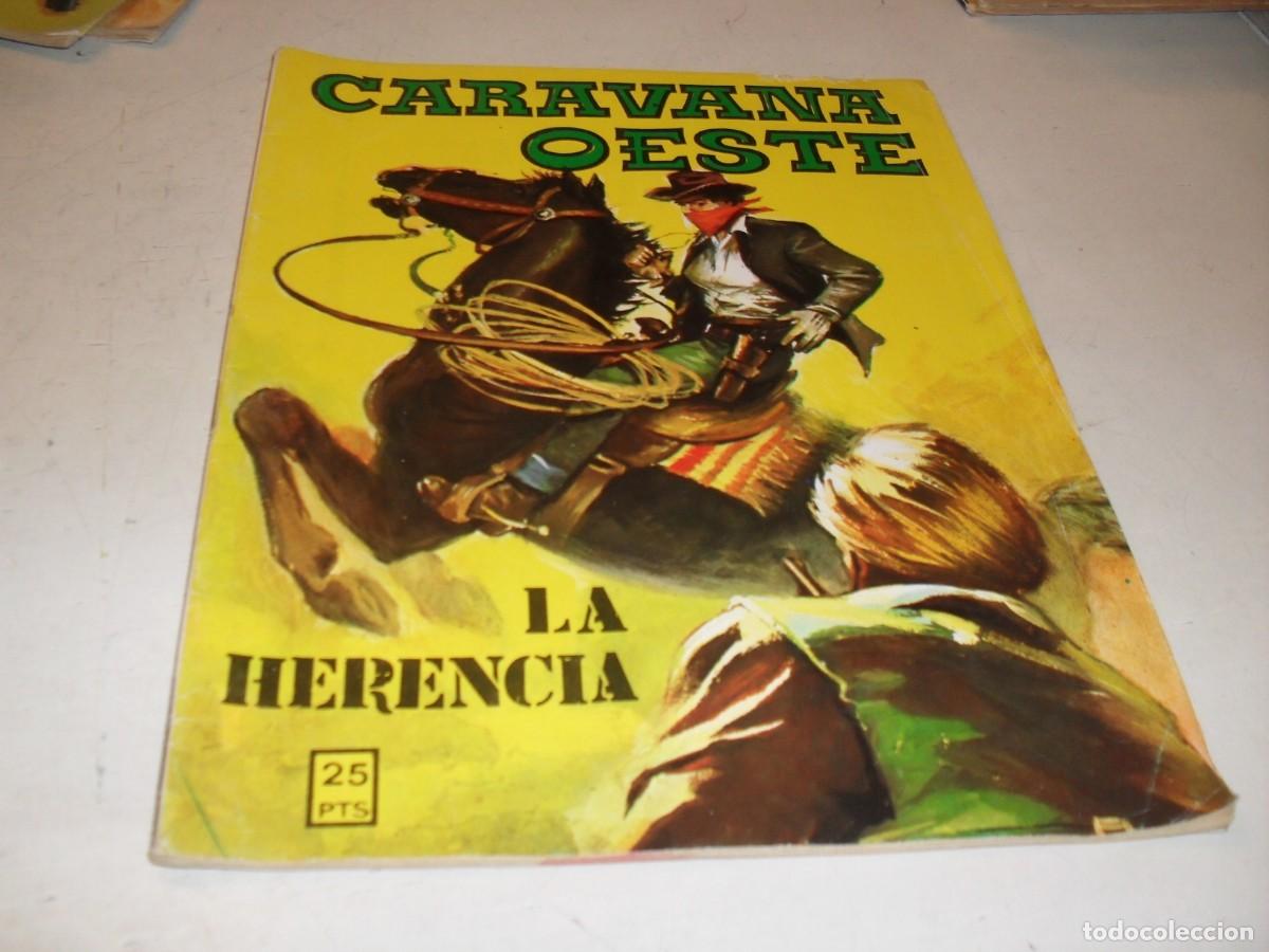 Tebeos: CARAVANA OESTE N&ordm; 206 LA HERENCIA,AVENTURA DIFERENTE AL N&ordm; 199,(DE 276).EDITA VILMAR,1971