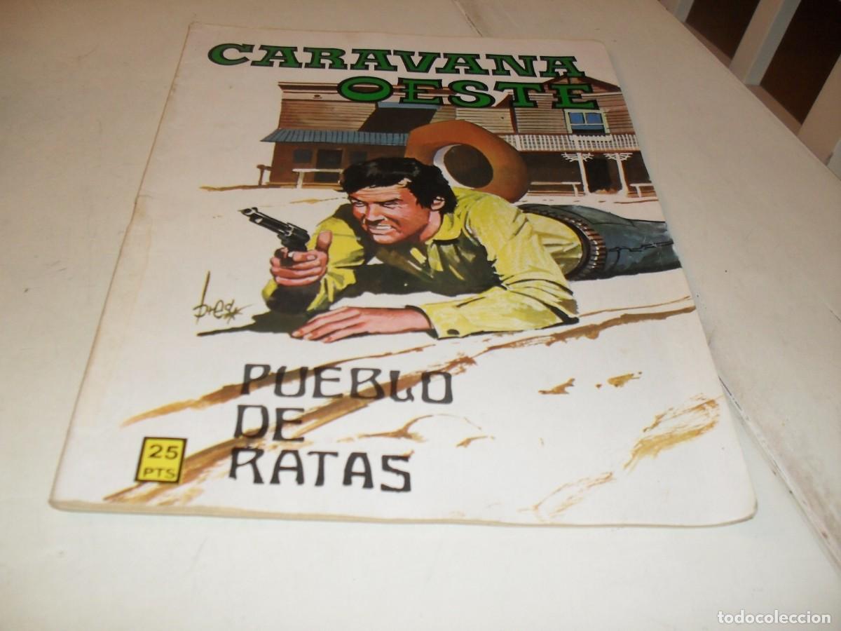 Tebeos: CARAVANA OESTE N&ordm; 188 PUEBLO DE RATAS,(DE 276).EDITA VILMAR,1971