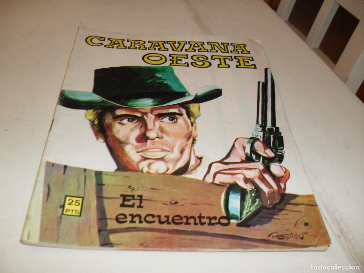 Tebeos: CARAVANA OESTE N&ordm; 184 EL ENCUENTRO,(DE 276).EDITA VILMAR,1971
