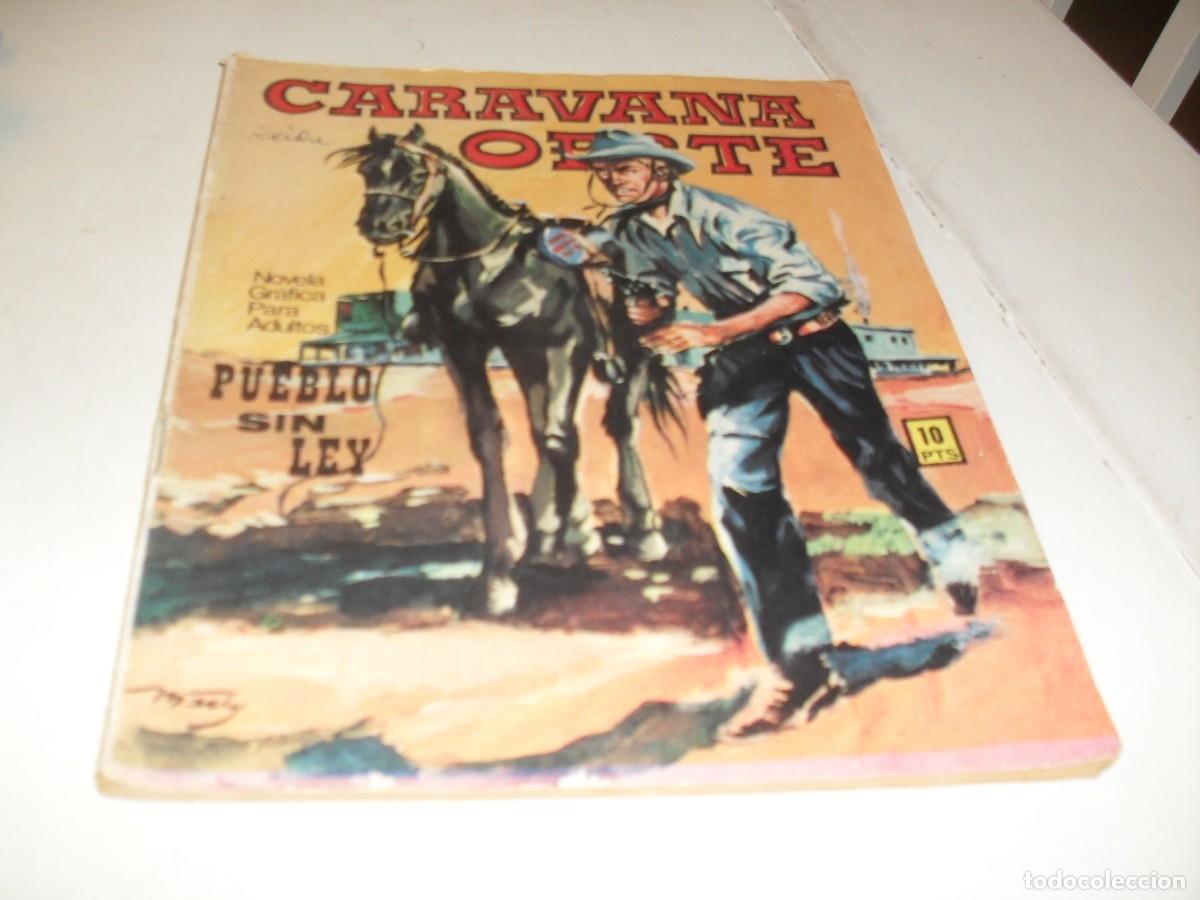 BDs: CARAVANA OESTE N&ordm; 51 PUEBLO SIN LEY,(DE 276).EDITA VILMAR,1971