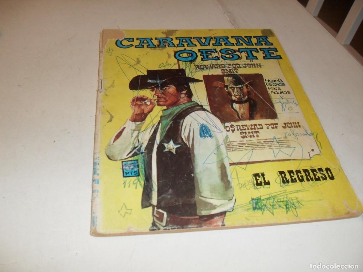 BDs: CARAVANA OESTE N&ordm; 42 EL REGRESO,(DE 276).EDITA VILMAR,1971