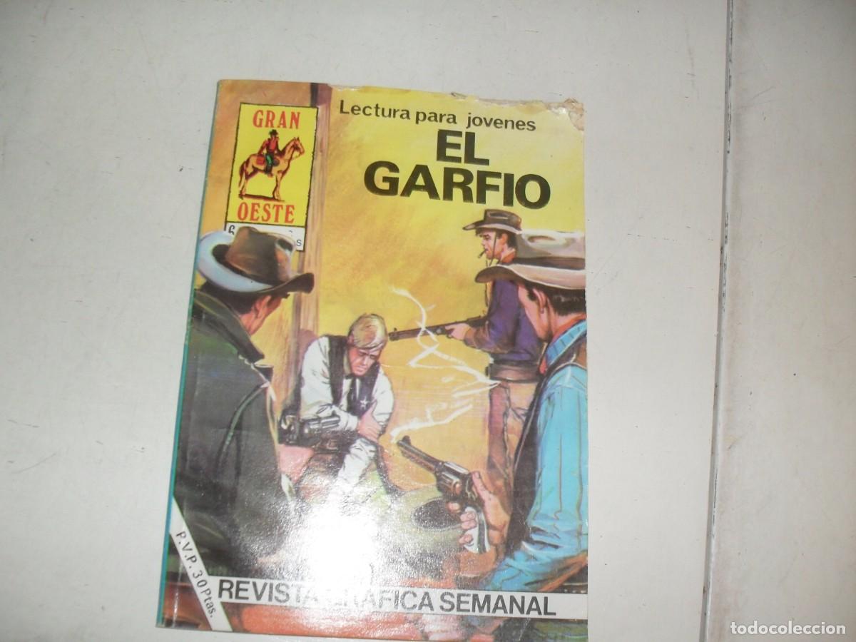 BDs: GRAN OESTE 484,ULTIMOS N&ordm;,EL GARFIO,(DE 488).PRODUCCIONES EDITORIALES,1971
