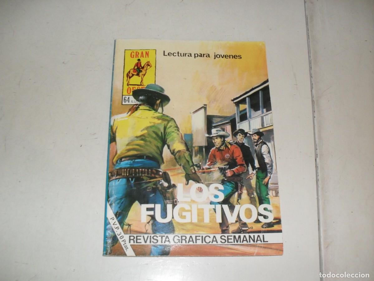 BDs: GRAN OESTE N&ordm; 478,ULTIMOS N&ordm;,LOS FUGITIVOS,(DE 488).PRODUCCIONES EDITORIALES,1971