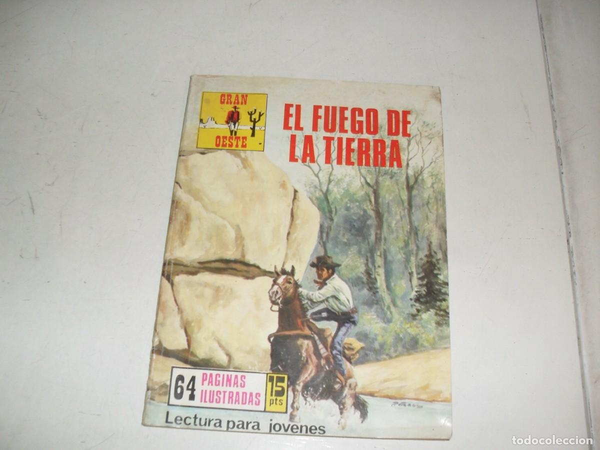 BDs: GRAN OESTE N&ordm; 275 EL FUEGO DE LA TIERRA,(DE 488).PRODUCCIONES EDITORIALES,1971