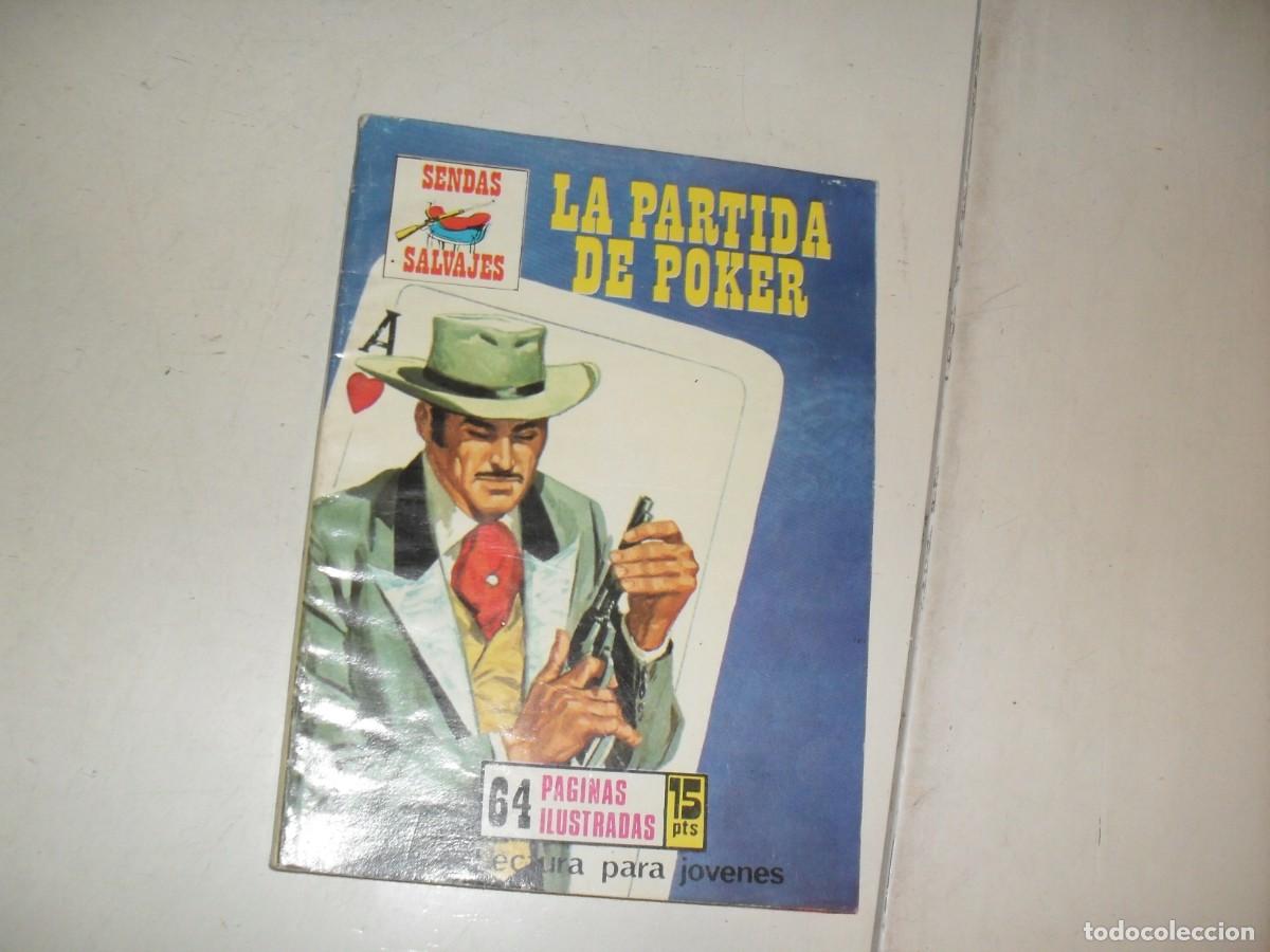 Comics: SENDAS SALVAJES N&ordm; 286,ULTIMOS N&ordm;,LA PARTIDA DE POQUER,(de 297).PRODUCCIONES EDITORIALES,1970