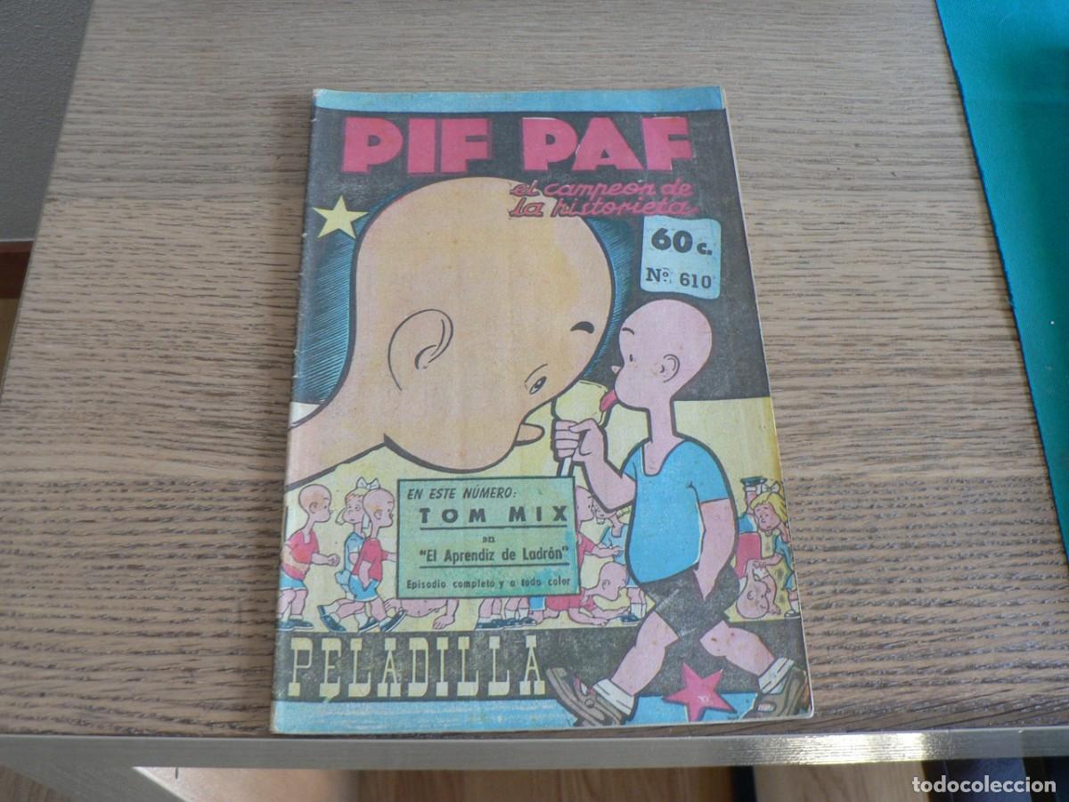 Tebeos: PIF PAF COLECCION CON CAPITAN MARVEL N&ordm; 610 - Foto 1