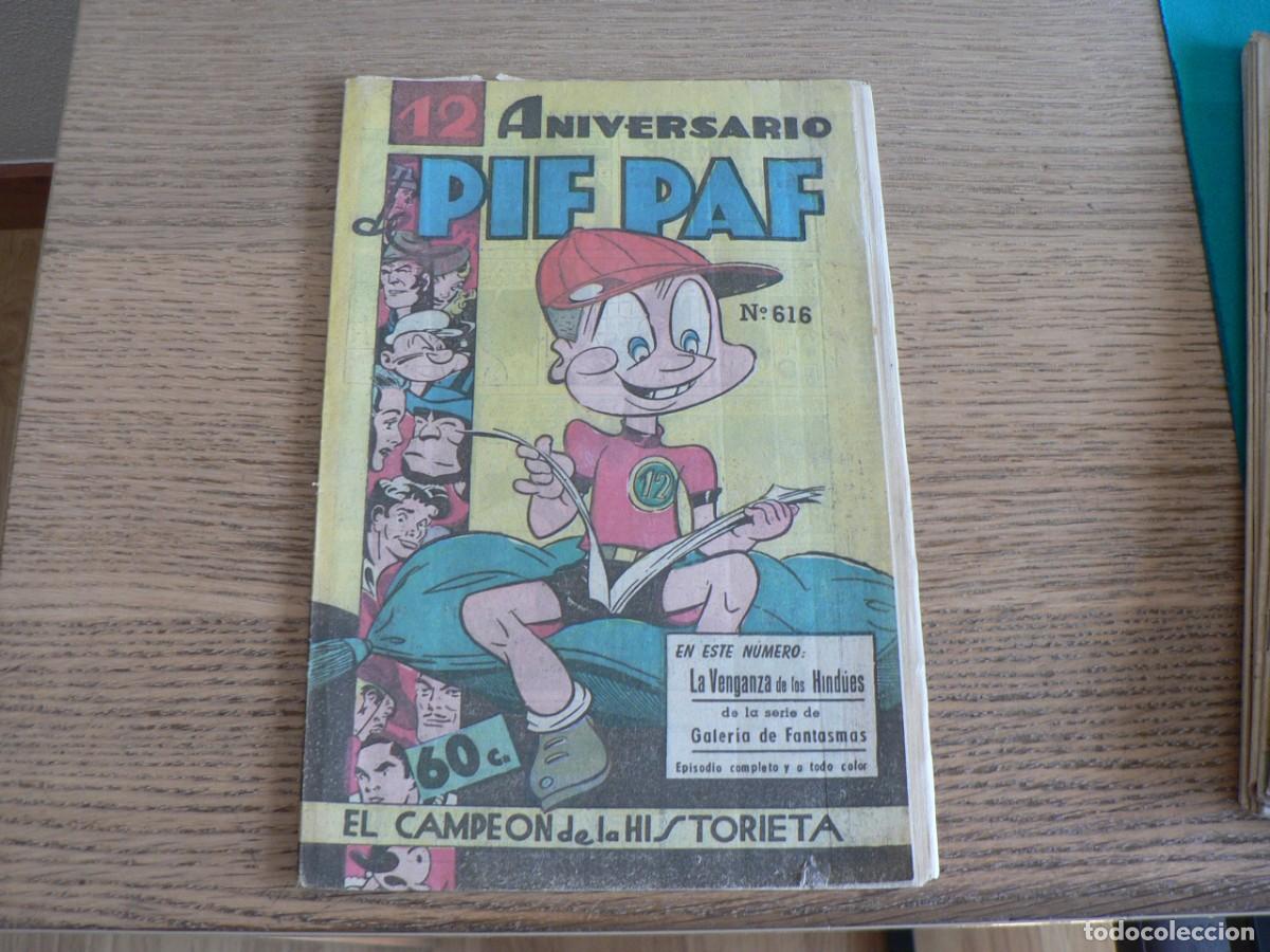 Tebeos: PIF PAF COLECCION CON CAPITAN MARVEL N&ordm; 616 - Foto 1