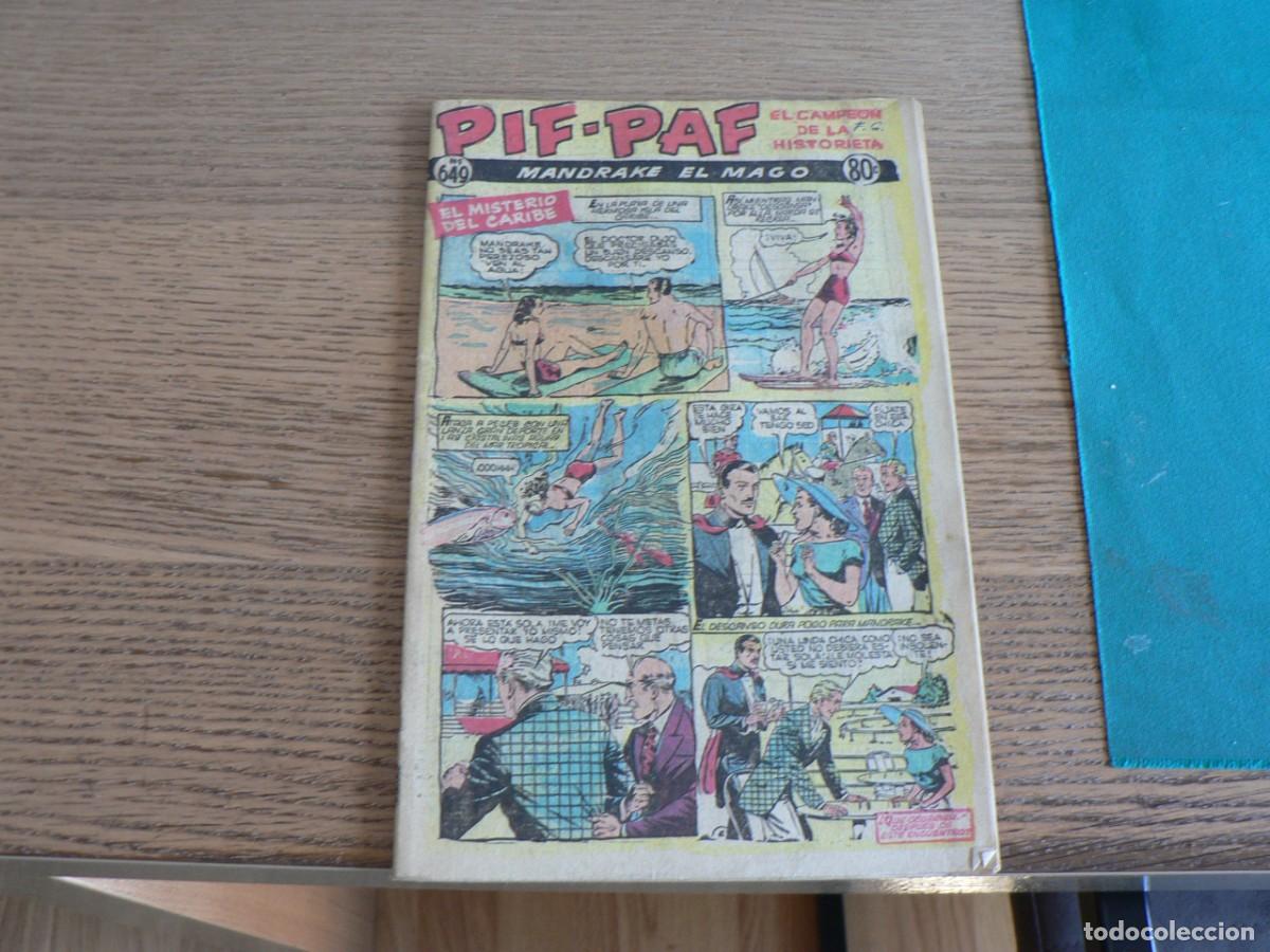 Tebeos: PIF PAF COLECCION CON CAPITAN MARVEL N&ordm; 649 - Foto 1