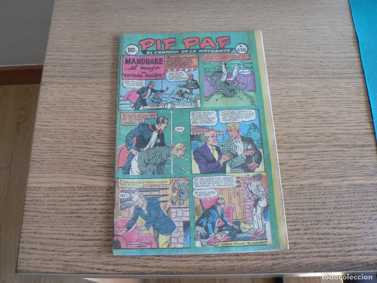 Tebeos: PIF PAF COLECCION CON CAPITAN MARVEL N&ordm; 650 - Foto 1